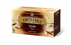 Чай Twinings черный с ароматом ванили, короб (25 пак.) 50 гр