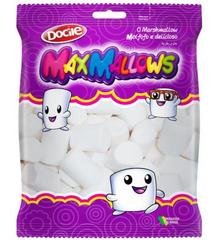 Зефир MAXMALLOWS белые трубочки ванильные 250 грамм