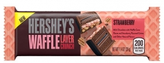 Вафельный батончик Hershey's Waffle Layer Crunch Strawberry со вкусом клубники 39 грамм