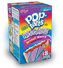 Печенье Pop Tarts 8 PS Frosted Wild! Berry с начинкой из лесных ягод 430 грамм